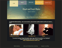 Tablet Screenshot of heartandsoul-mates.com